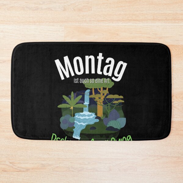 Item preview, Everyday Work Monday Is Also A Kind Of Jungle designed and sold by Two Left Hands Design.