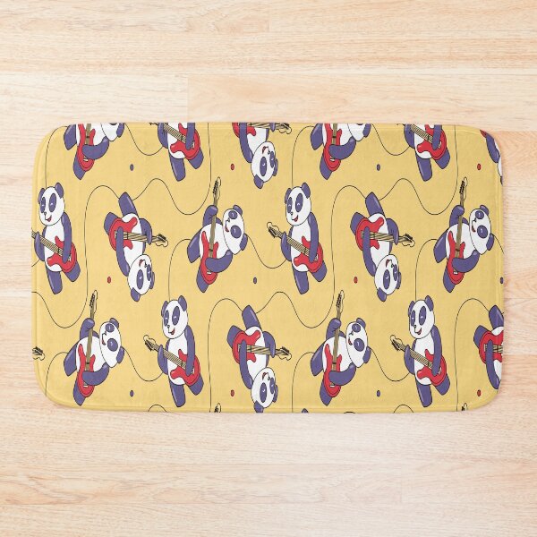 Item preview, Funny Panda guitar pattern designed and sold by youngdstag.