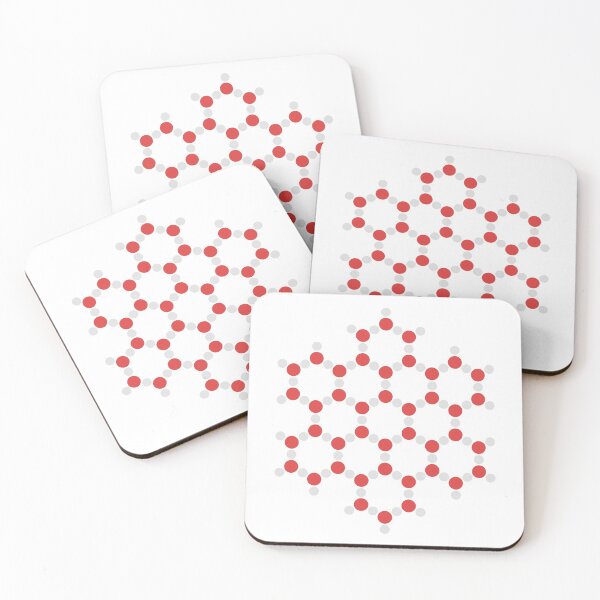 Item preview, Ice Hexagonal Structure designed and sold by ChemisTees.