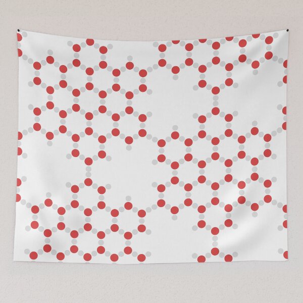 Item preview, Ice Hexagonal Structure designed and sold by ChemisTees.
