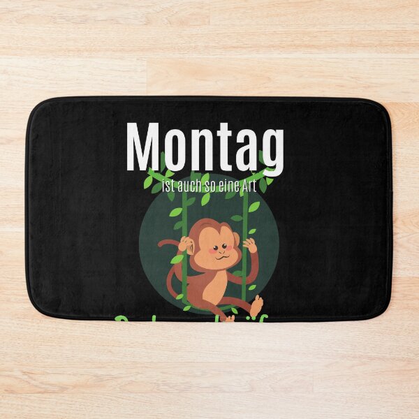 Item preview, Everyday Work Monday Is Also A Kind Of Jungle designed and sold by Two Left Hands Design.