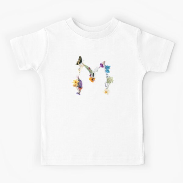 Flora & Fauna Letter "M" Kids T-Shirt