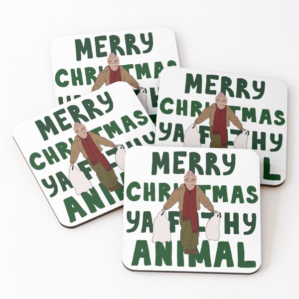 Item preview, Merry Christmas Ya Filthy Animal designed and sold by DesignedByBecca.
