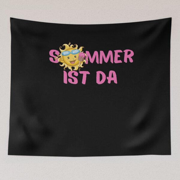 Item preview, Fun Shirt Sun With Ice Sommer ist da designed and sold by Two Left Hands Design.