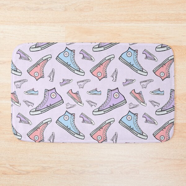 Item preview, Converse Style Purple Pastel Repeating pattern designed and sold by GeorgiaMarie13.