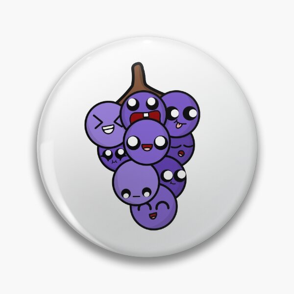 Item preview, Cute Cartoon Grape | Gift for Foodies and Food Lovers designed and sold by cookingwithten.