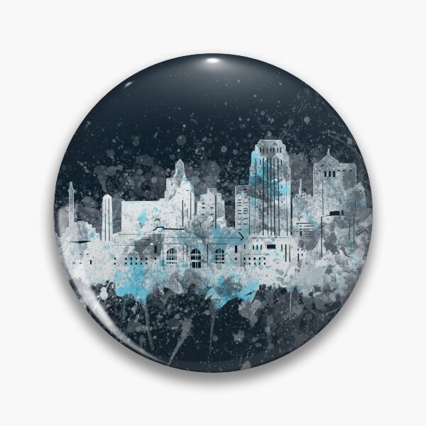 Item preview, kansas city skyline designed and sold by BekimART2.