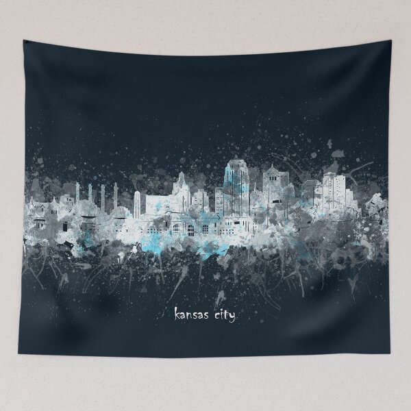 Item preview, kansas city skyline designed and sold by BekimART2.