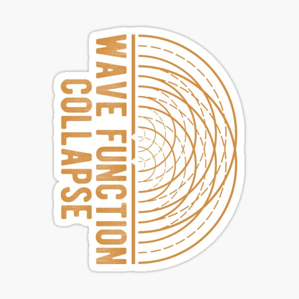 Wave Function Collapse Sticker