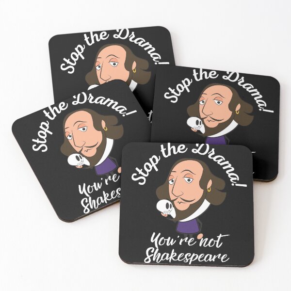 Item preview, Bookworm Stop The Drama You're Not Shakespeare designed and sold by Two Left Hands Design.