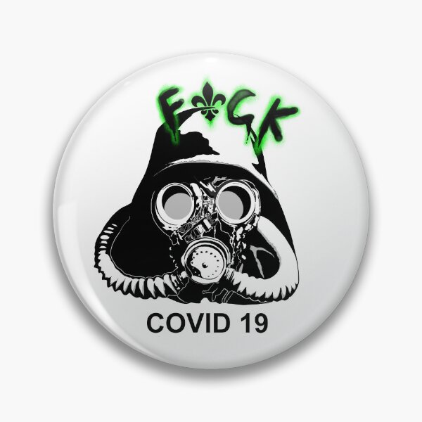 Item preview, F COVID  designed and sold by jenscreatesart.