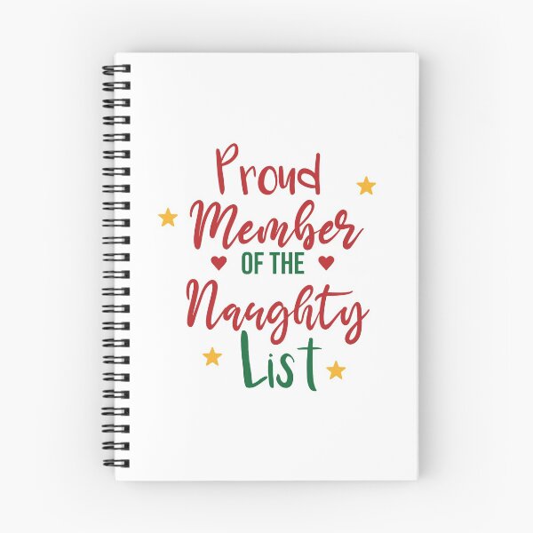 Item preview, Proud Member of The Naughty List Naughty Nice designed and sold by Avgeek21.