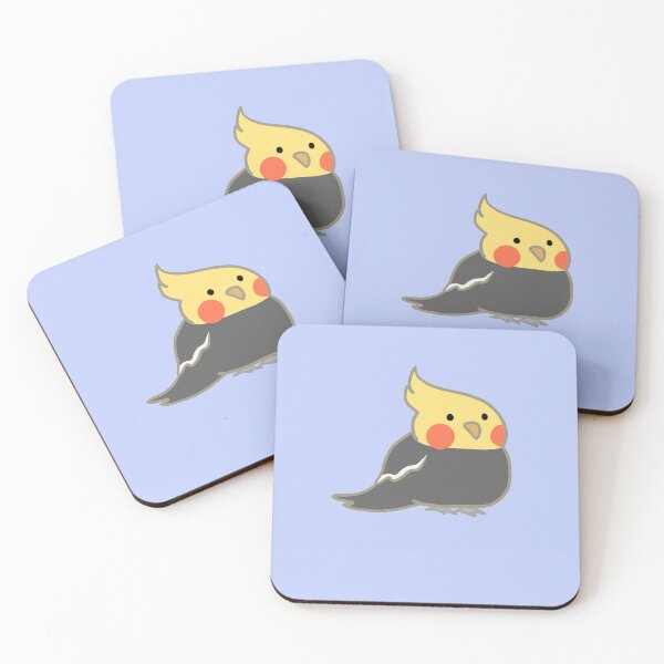 Item preview, Fluffy cockatiel designed and sold by AkakoAi.