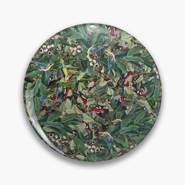 Item preview, Songbirds Leaves Flowers Random Pattern Collage designed and sold by WesternExposure.