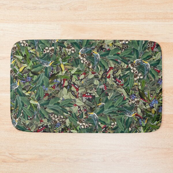 Item preview, Songbirds Leaves Flowers Random Pattern Collage designed and sold by WesternExposure.