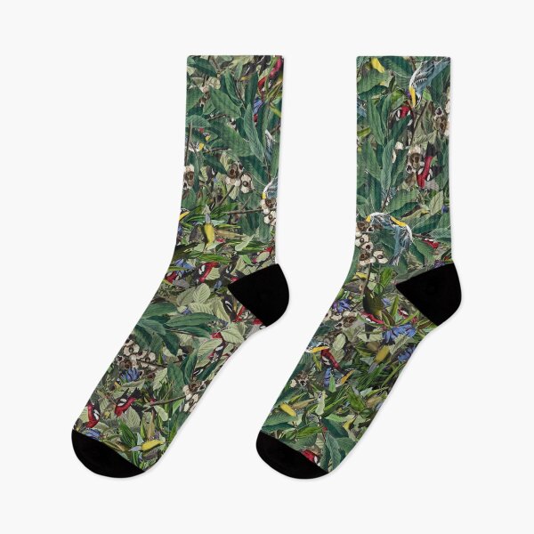 Item preview, Songbirds Leaves Flowers Random Pattern Collage designed and sold by WesternExposure.
