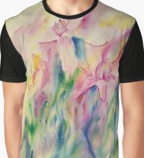 Rainbow Orchids Graphic T-Shirt