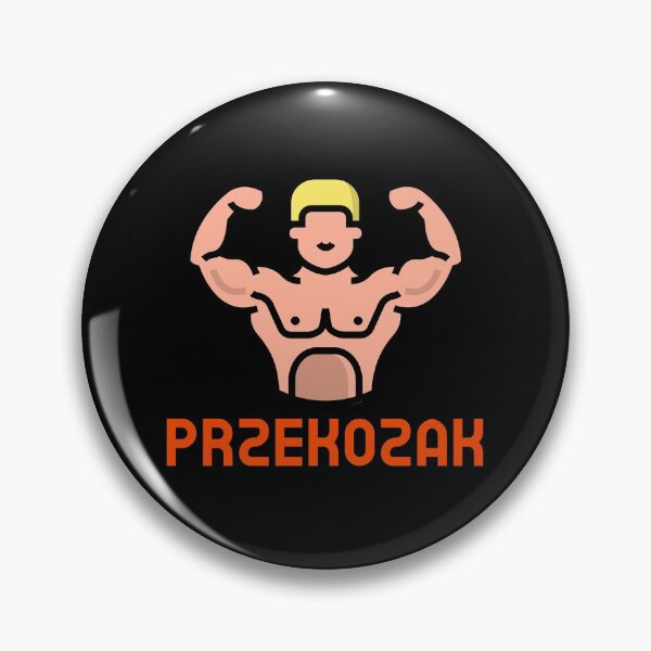 Item preview, Przekozak Polska siła Gym junkie funny polish tees designed and sold by PunchText designs.