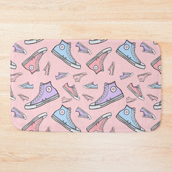 Item preview, Converse Style Pink Pastel Repeating pattern designed and sold by GeorgiaMarie13.