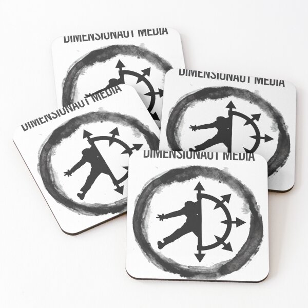 Item preview, Dimensionaut Media Logo - dark designed and sold by Dimensionaut.
