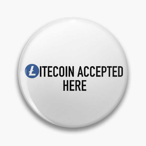 Item preview, Litecoin Accepted Accepted - Crypto Currency Traders designed and sold by JukeLox.