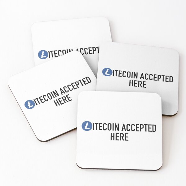 Item preview, Litecoin Accepted Accepted - Crypto Currency Traders designed and sold by JukeLox.