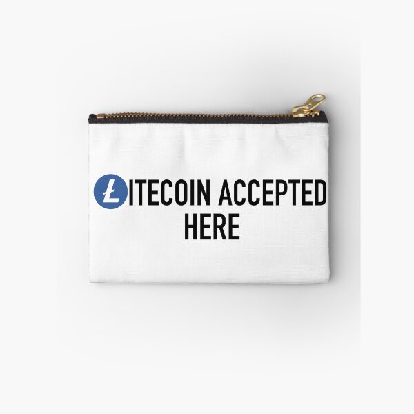 Item preview, Litecoin Accepted Accepted - Crypto Currency Traders designed and sold by JukeLox.