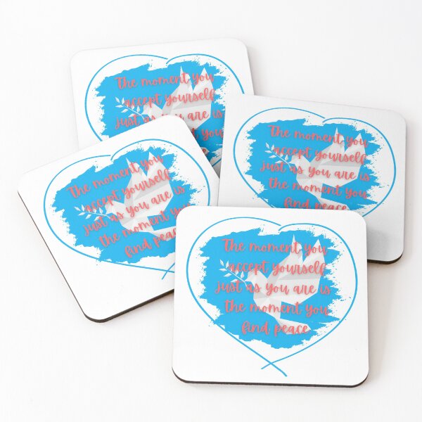 Item preview, The Moment you accept yourself just as you are is the moment you find peace designed and sold by ChartGifts.