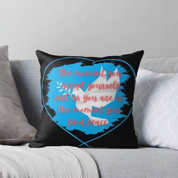 Item preview, The Moment you accept yourself just as you are is the moment you find peace designed and sold by ChartGifts.