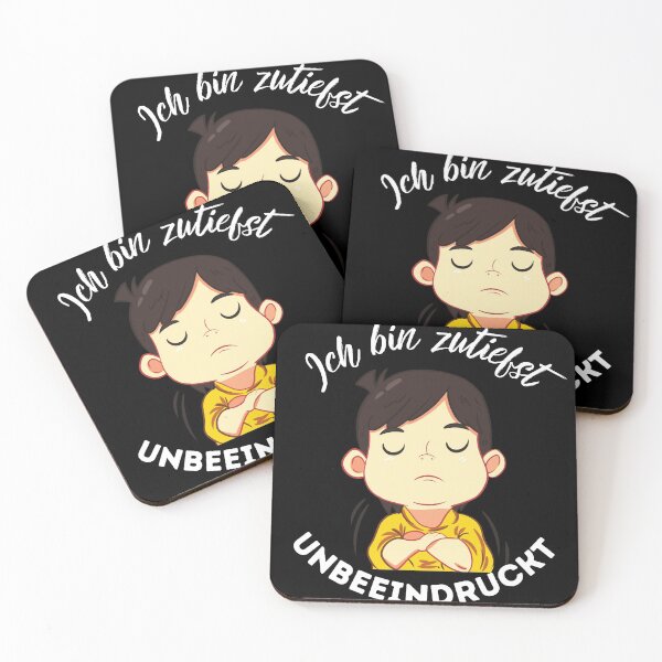 Artikelvorschau, Funshirt Humor Ich bin zutiefst unbeeindruckt entworfen und verkauft von Two Left Hands Design.