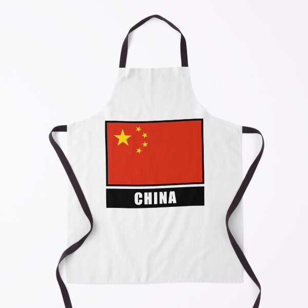 Item preview, China chinese flag banner designed and sold by GeogDesigns.