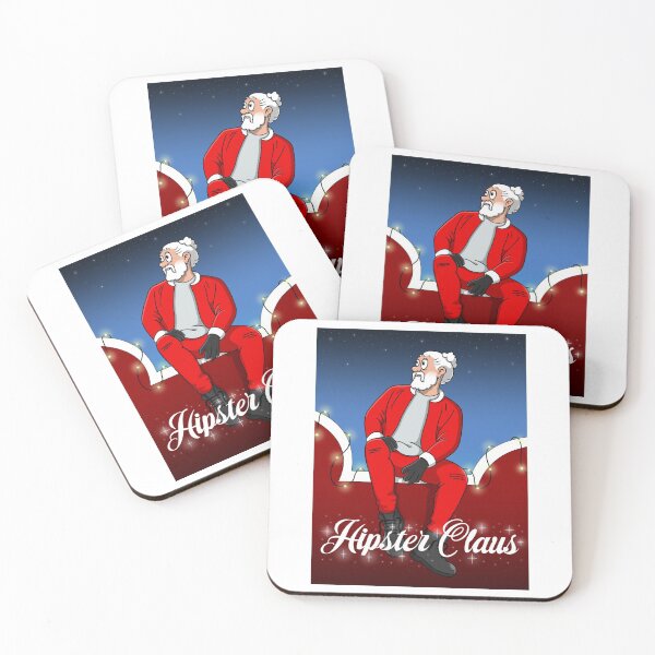 Item preview, Hipster Claus designed and sold by GarryDeanArt.