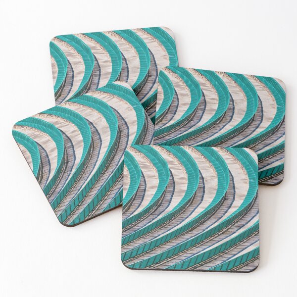 Item preview, Rows of Green Benches designed and sold by dbvirago.