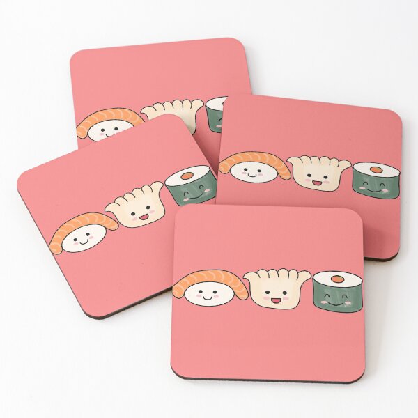 Item preview, Cute kawaii sushi - Sushi Go board game inspired designed and sold by Artbyacat.