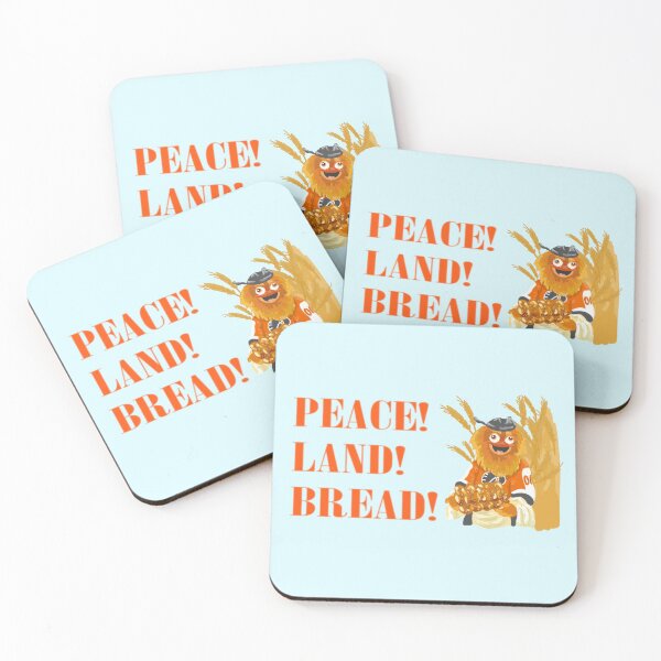 Item preview, let's get this (peace, land &) bread designed and sold by PittsburghSA.