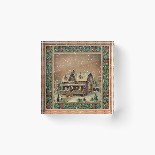 Item preview, Vintage Christmas Scene designed and sold by hashnan21.