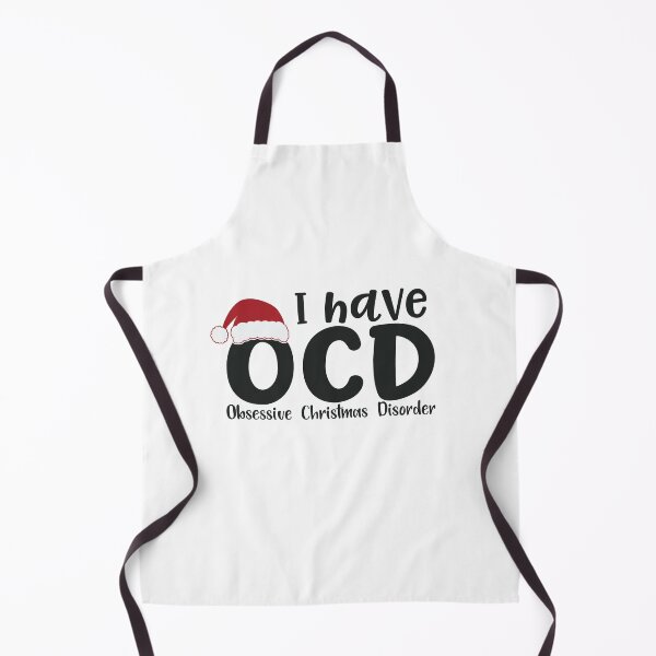 Item preview, Obsessive Christmas Disorder| I Have OCD | Santa Hat designed and sold by Jeleedesigns.