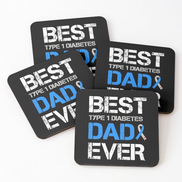 Item preview, Best Type 1 Diabetes Dad Ever Diabetes Awareness designed and sold by KeenlyAware.