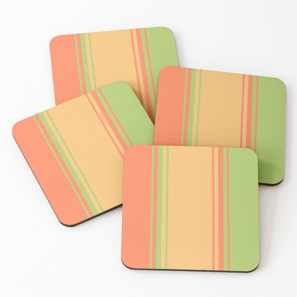 Item preview, Orange Green Geometric Lines designed and sold by GeeHanz.
