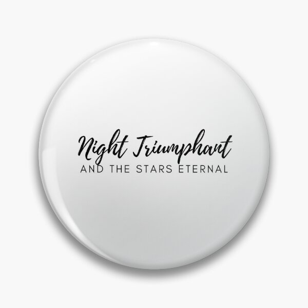 Item preview, Night Triumphant and the Stars Eternal Minimalist Print designed and sold by Bookdragon77.
