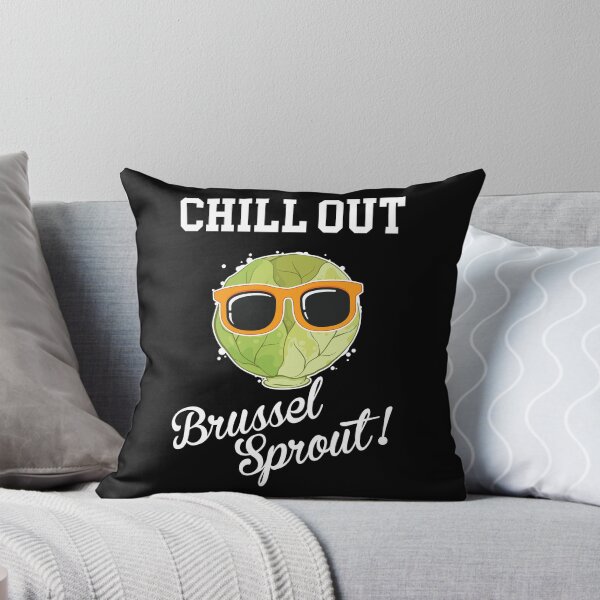 Item preview, Funny Vegetarian Food Chill Out Brussel Sprout product designed and sold by jakehughes2015.