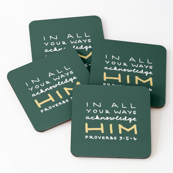 Item preview, IN ALL YOUR WAYS ACKNOWLEDGE HIM designed and sold by handletteringem.