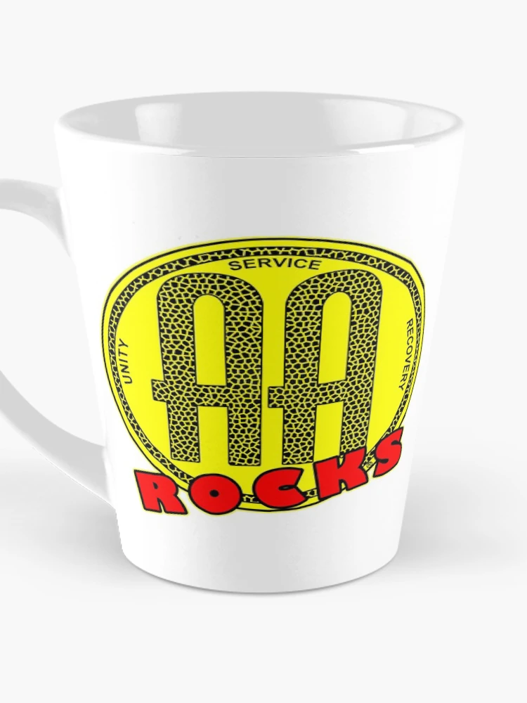 Thumbnail 3 of 4, Coffee Mug, AA Rocks Alcoholics Anonymous Rocks designed and sold by NA-WEARS.