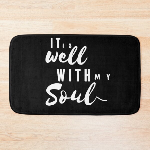Item preview, Christian quote It is well with my soul designed and sold by pureheartvision.