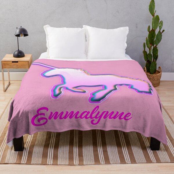 Item preview, Unicorn for Emmalynne can customize to your name too designed and sold by Graykat.