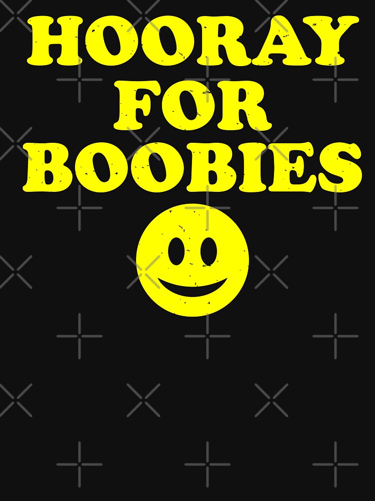 Hooray for Boobies Jumper, Funny Graphic Jumper