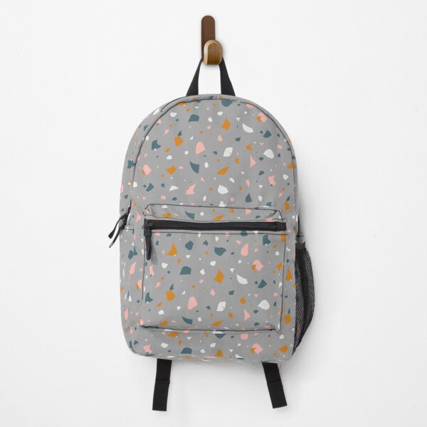 Item preview, Colorful shapes on a gray background designed and sold by LamaraK.