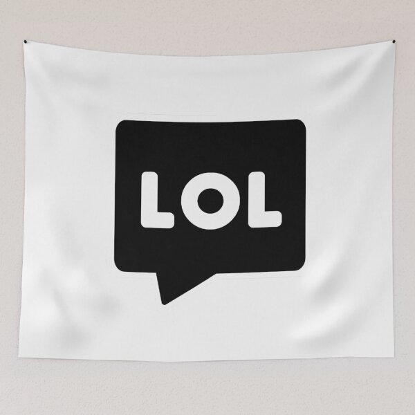 Item preview, Lol Speech Bubble designed and sold by Kolsab.