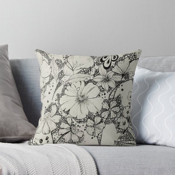 Item preview, Zentangle flowers 2 designed and sold by CosmicFish2002.