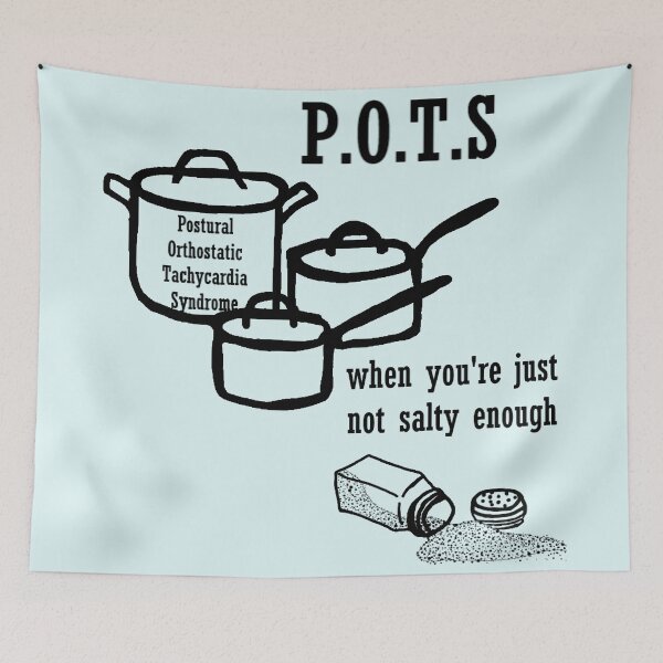 Item preview, POTS, when you're just not salty enough designed and sold by Quipplepunk.
